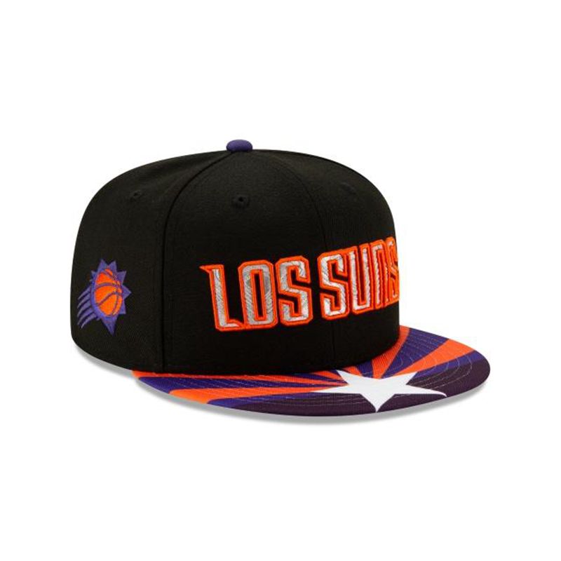 NBA Phoenix Suns 2019 Authentics City Series 9Fifty Snapback (OEY3951) - Black New Era Caps